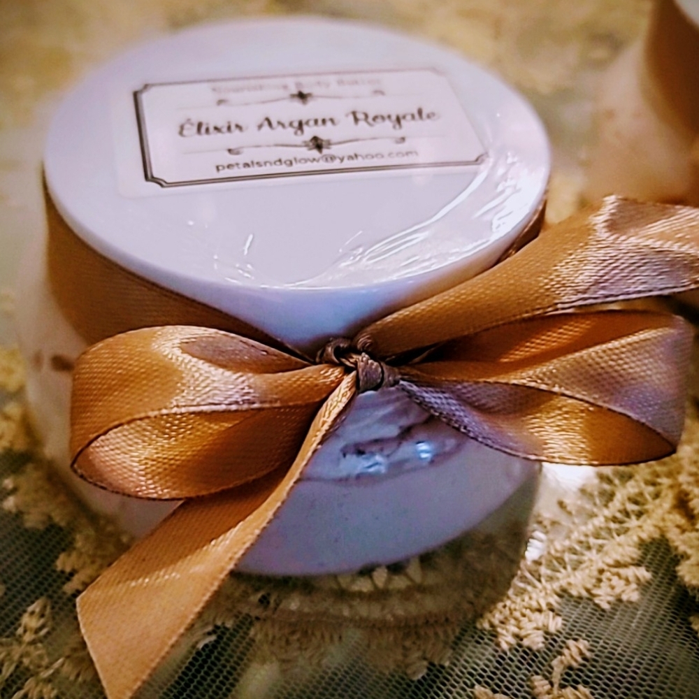 LAST ONE Potent Argan/Babassu Whip'ed whole body butter nourishing skin 4oz